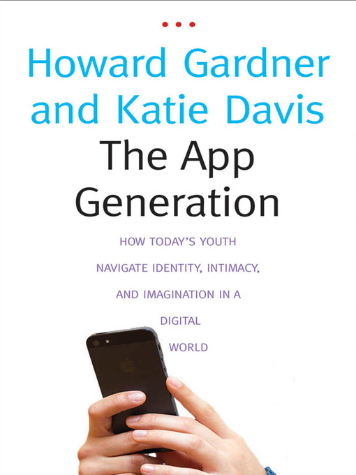 Upplýsingar um The App Generation eftir Howard Gardner - Biðlisti